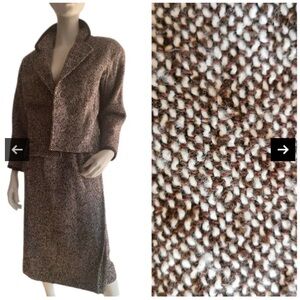 1960’s Balenciaga Black and White Skirt Suit